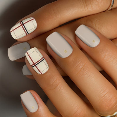 Gilded Plaid