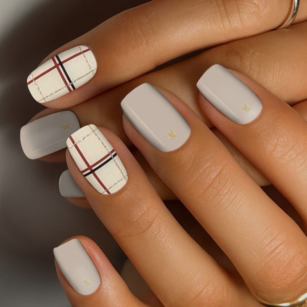 Gilded Plaid